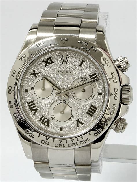 all white rolex daytona|Rolex daytona white gold price.